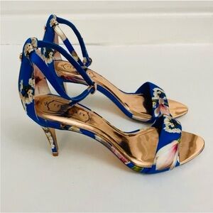 Ted Baker London Blue Floral Heels